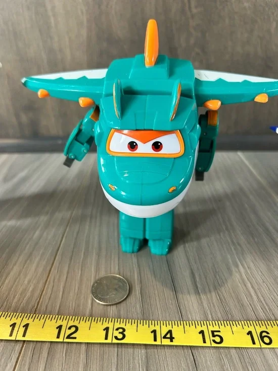 Super Wings Transforming Airplanes Lot of 4 Figures | Kids Toy Set - Picture 8 of 15